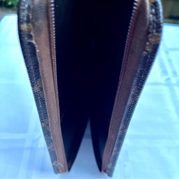 Louis Vuitton VINTAGE RARE Monogram Agenda Organizer Zip-Around Pouch (70s-80s) - Picture 14 of 15